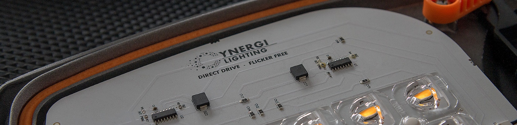 Dettaglio del corpo illuminante